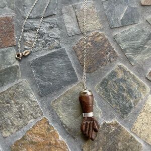 Wooden FIGA Charm Chain